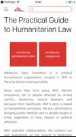 Guide to Humanitarian Law plakat