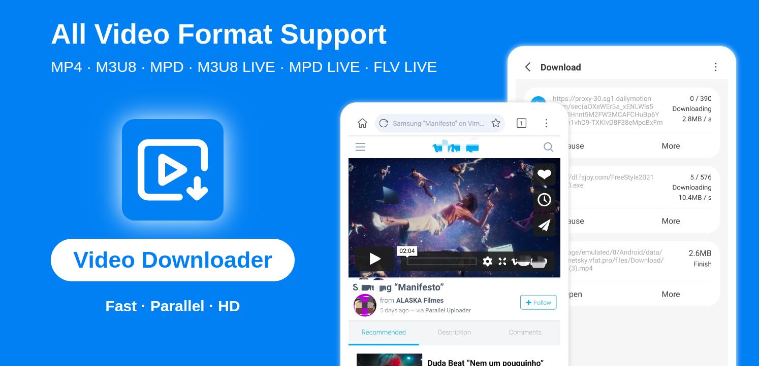 Video Downloader Pro: M3U8 MPD Latest Version 4.6.1 for Android