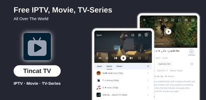 Tincat IPTV Pro: ТВ-плеер постер