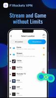 F1 Rockets VPN Fast & Private تصوير الشاشة 2