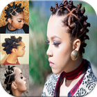 Bantu Knots Hairstyle simgesi