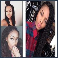 Box Braids Hairstyle For Black Women ảnh chụp màn hình 3