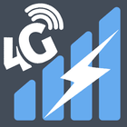 Force 4G LTE 5G Speed Internet ikona