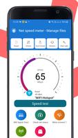 Net speed meter & Manage files скриншот 1