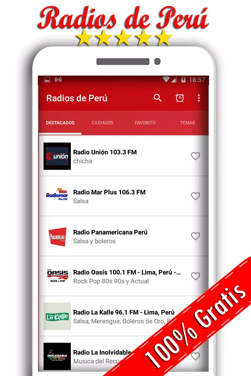 Descarga de APK de Radios de Peru en Vivo para Android