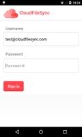 CloudFileSync imagem de tela 3