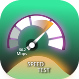 Wifi, 4G, verificação de velocidade 3G ícone