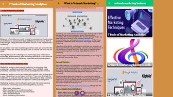network marketing business پوسٹر