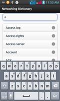 برنامه‌نما Networking Dictionary عکس از صفحه