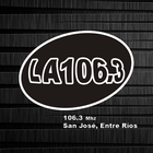 La 106.3 - San José, Entre Ríos biểu tượng