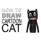Comment dessiner une instruction de chat de bande icône