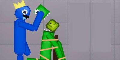 Rainbow friends Mod for melon Cartaz