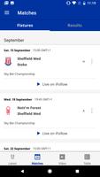 Sheffield Wednesday Official App imagem de tela 1