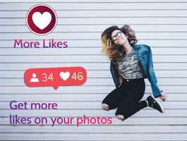 Captions and Hashtags for Likes poster