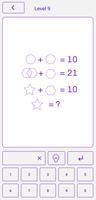 Mindmath - Math Puzzle Games capture d'écran 1