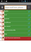 Simple-CheckList capture d'écran 1