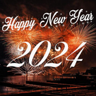 Happy Year 2024 Greetings icon