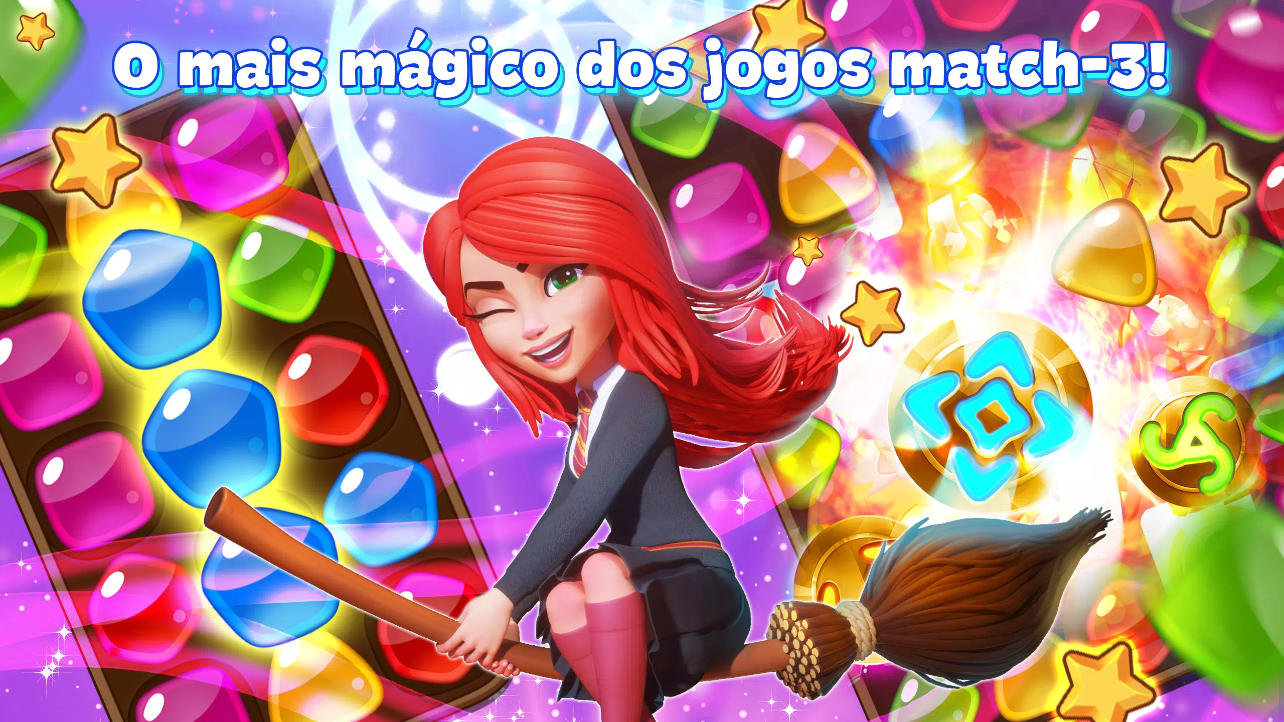 Download do APK de Charms of the Witch 3 em Linha para Android