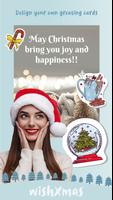 WishXmas - بطاقات عيد الميلاد الملصق