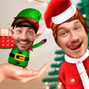 Santa & Elf Christmas AR video APK