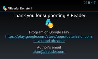 AlReader Donate 1 capture d'écran 1