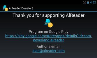AlReader Donate 3 تصوير الشاشة 1