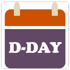 D-day - alarm, timer icône