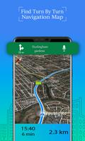 Voice GPS Driving Route Maps captura de pantalla 3