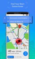 Voice GPS Driving Route Maps Affiche