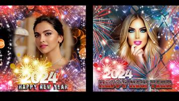 New Year Photo Frame poster
