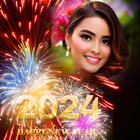 New Year Photo Frame أيقونة