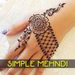 Simple mehndi design new