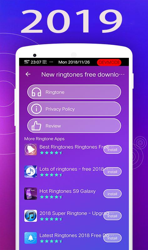 Descarga de APK de Nuevos ringtones gratis descargar 2019 para Android