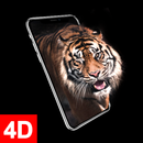 4D wallpaper lion & tiger APK