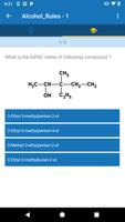 برنامه‌نما IUPAC Nomenclature Chemistry عکس از صفحه