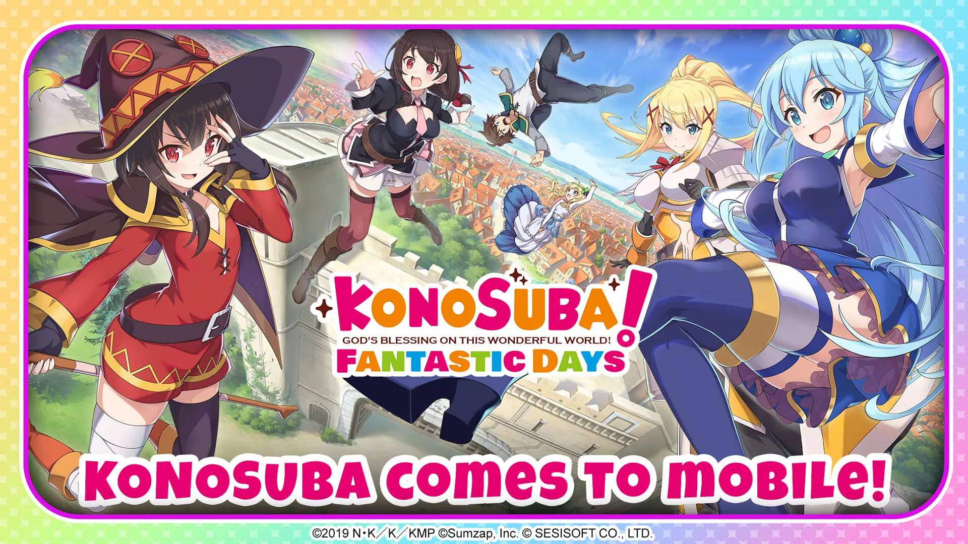 New Mobile RPG KonoSuba Fantastic Days Is Now Open For Pre-registration –