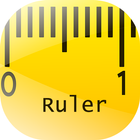 Ruler Scale App - Measure Length Count Ruler icône