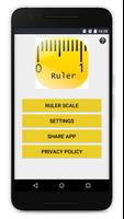 Ruler Scale App - Measure Length Count Ruler Affiche