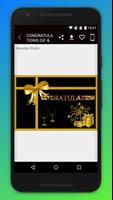 Congratulations GIF & Live Wallpapers Status 2021 تصوير الشاشة 3