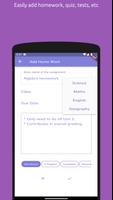 homework manager - for school स्क्रीनशॉट 2