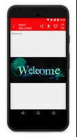 Most Welcome Live Wallpapers تصوير الشاشة 3