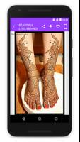 Beautiful Legs Mehndi Design Screenshot 2