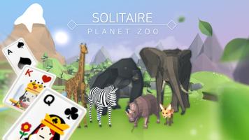 Solitaire Zoo Planet Affiche
