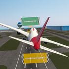 Flight Pilot Airplane Games 3D Zeichen