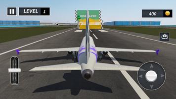 Flight Pilot Airplane Games 3D Plakat
