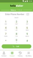 HelloMobile Dialler تصوير الشاشة 2