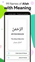 99 Names of Allah with audio imagem de tela 3