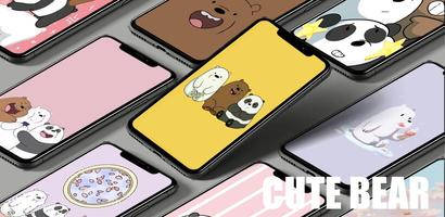 Cute Bear Wallpapers الملصق