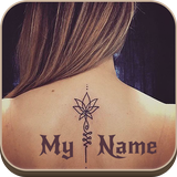 Tattoo Name On My Photo আইকন