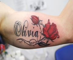 Tattoo Name On My Photo 스크린샷 1